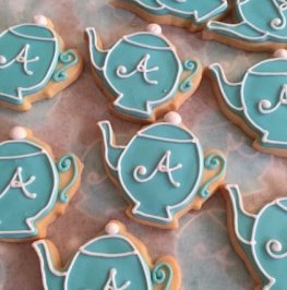 Custom Cookies -Tea Party